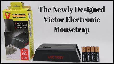 how to clean victor electronic mouse trap|Victor Multi.